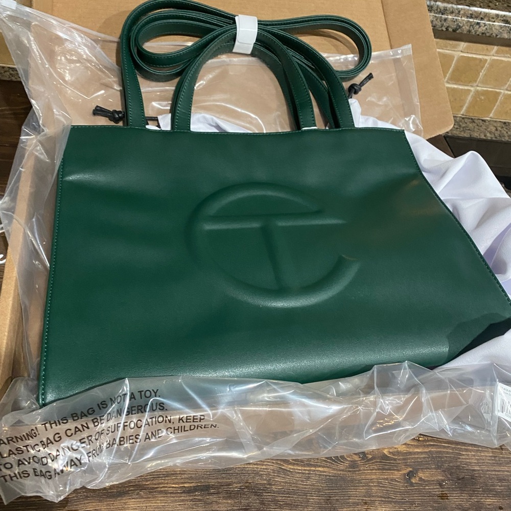 NWT Green Telfar Medium Tote